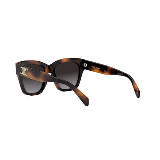 CELINE Triomphe CL40253I women Havana Geometric Sunglasses