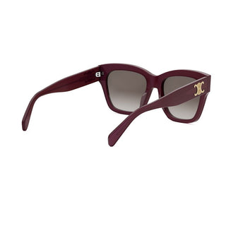 CELINE Triomphe CL40253I women Red Geometric Sunglasses