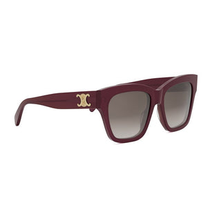 CELINE Triomphe CL40253I women Red Geometric Sunglasses