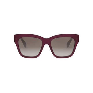 CELINE Triomphe CL40253I women Red Geometric Sunglasses