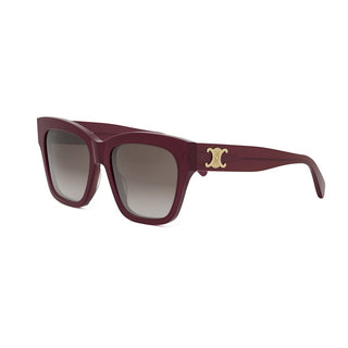 CELINE Triomphe CL40253I women Red Geometric Sunglasses