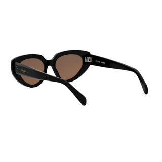 CELINE CELINE 3 Dots CL40286I women Black Cat Eye Sunglasses