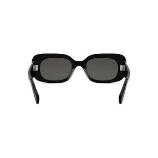 CELINE CELINE 3 Dots CL40287U women Black Rectangle Sunglasses