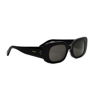 CELINE CELINE 3 Dots CL40287U women Black Rectangle Sunglasses