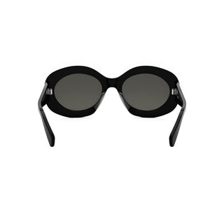 CELINE Triomphe CL40292U women Black Round Sunglasses