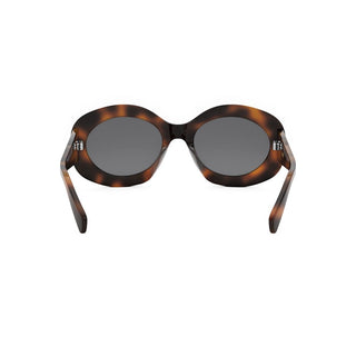 CELINE Triomphe CL40292U women Havana Round Sunglasses