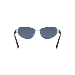 CELINE Triomphe CL40293U women Silver Cat Eye Sunglasses