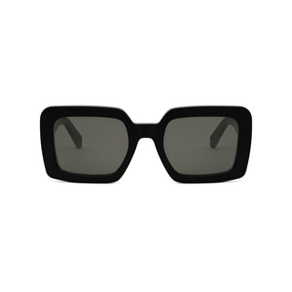 CELINE Triomphe CL40304U women Black Squared Sunglasses