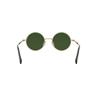 CELINE Metal CL40306U men Gold Round Sunglasses