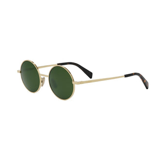 CELINE Metal CL40306U men Gold Round Sunglasses