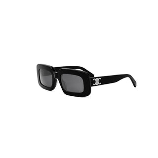 CELINE Triomphe CL40313U men Black Rectangle Sunglasses