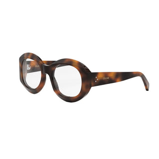 CELINE CELINE 3 Dots CL50149I women Havana Round Eyeglasses