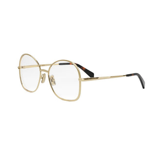 CELINE Metal CL50152U women Gold Geometric Eyeglasses