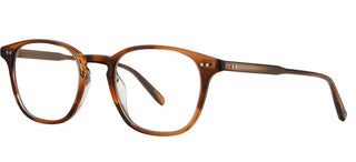 Garrett Leight CLARK unisex Brown Geometric Eyeglasses