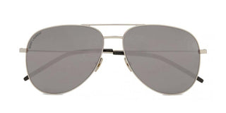 Saint Laurent CLASSIC 11 unisex Silver Pilot Sunglasses