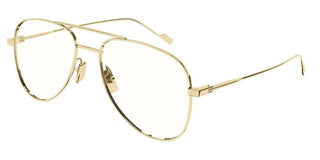 Saint Laurent CLASSIC 11 OPT unisex Gold Pilot Eyeglasses