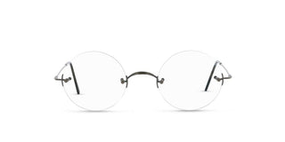 Lunor CLASSIC ROUND unisex Silver Round Eyeglasses