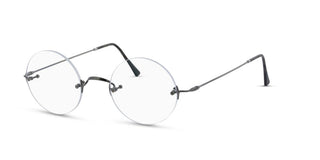 Lunor CLASSIC ROUND unisex Silver Round Eyeglasses