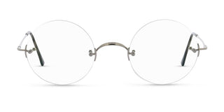 Lunor CLASSIC ROUND unisex Silver Round Eyeglasses