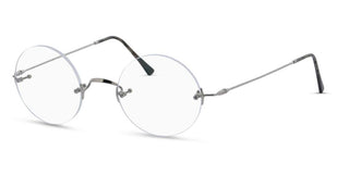 Lunor CLASSIC ROUND unisex Silver Round Eyeglasses