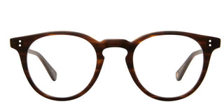 Garrett Leight CLEMENT unisex Havana Round Eyeglasses