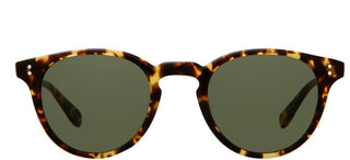 Garrett Leight CLEMENT SUN unisex Havana Round Sunglasses