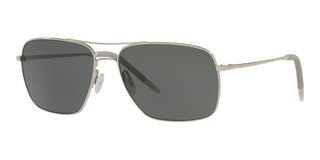 Oliver Peoples CLIFTON OV 1150S men Silver Pilot Sunglasses