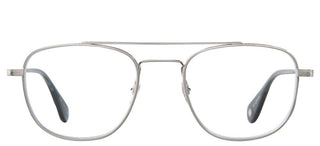 Garrett Leight CLUBHOUSE II unisex Silver Pilot Eyeglasses