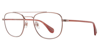 Garrett Leight CLUBHOUSE II unisex Rose gold Pilot Eyeglasses