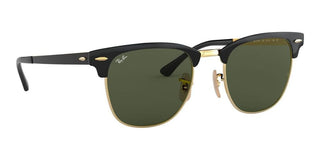 Ray-Ban CLUBMASTER METAL RB 3716 unisex Black Geometric Sunglasses