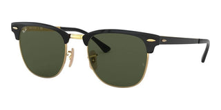 Ray-Ban CLUBMASTER METAL RB 3716 unisex Black Geometric Sunglasses