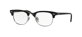 Ray-Ban CLUBMASTER RX 5154 unisex Black Geometric Eyeglasses