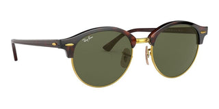 Ray-Ban CLUBROUND RB 4246 unisex Havana Round Sunglasses