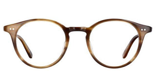 Garrett Leight CLUNE unisex Brown Round Eyeglasses