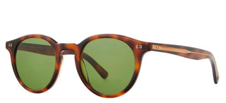 Garrett Leight CLUNE X SUN unisex Havana Round Sunglasses