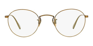 Oliver Peoples COLERIDGE OV 1186 men Gold Round Eyeglasses