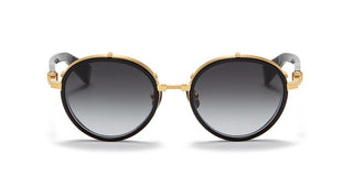 Balmain CROISSY unisex Black Round Sunglasses