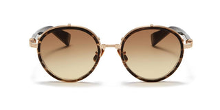 Balmain CROISSY unisex Gold Round Sunglasses