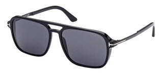 Tom Ford CROSBY FT 0910 men Black Geometric Sunglasses