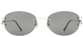 Cartier Signature C de Cartier CT0029RS women Silver Geometric Sunglasses