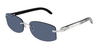 Cartier Première de Cartier CT0031RS women Silver Squared Sunglasses