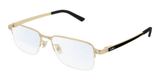 Cartier CT0103O men Gold Geometric Eyeglasses