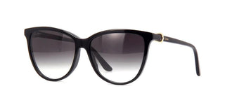 Cartier Signature C de Cartier CT0186S women Black Squared Sunglasses