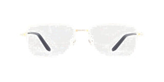 Cartier Ct0217oa Men Silver Geometric Eyeglasses