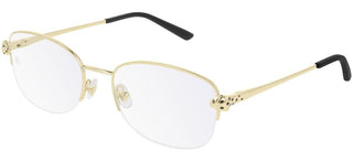 Cartier CT0235O women Gold Geometric Eyeglasses