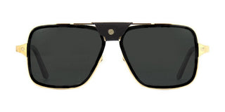 Cartier Santos de Cartier CT0263SA men Gold Pilot Sunglasses