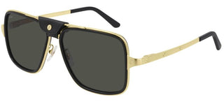 Cartier Santos de Cartier CT0263SA men Gold Pilot Sunglasses