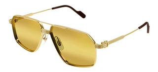 Cartier Première de Cartier CT0270S men Gold Pilot Sunglasses