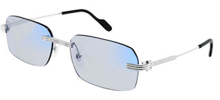 Cartier Première de Cartier CT0271S men Silver Geometric Sunglasses