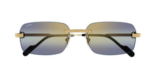 Cartier Première de Cartier CT0271S men Gold Geometric Sunglasses